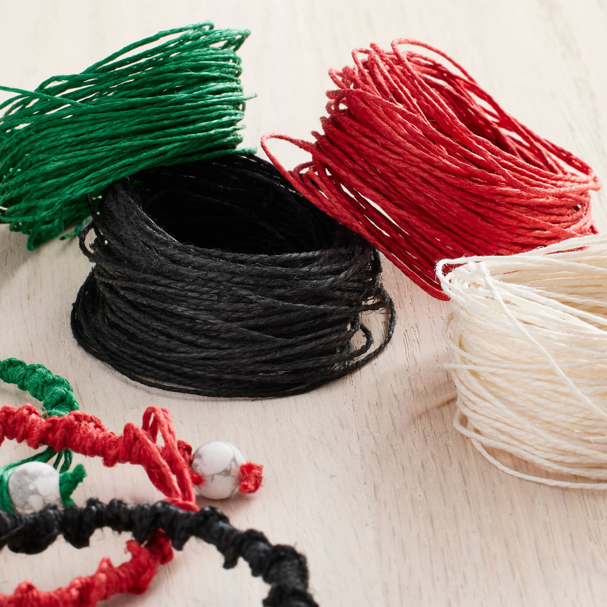 Primary Natural Hemp Cording by Bead Landing™